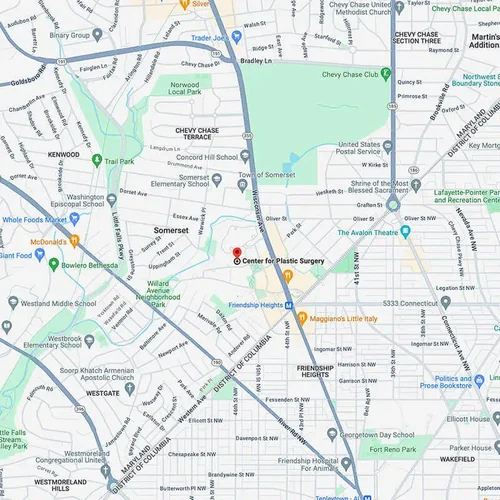 Chevy Chase Location Map